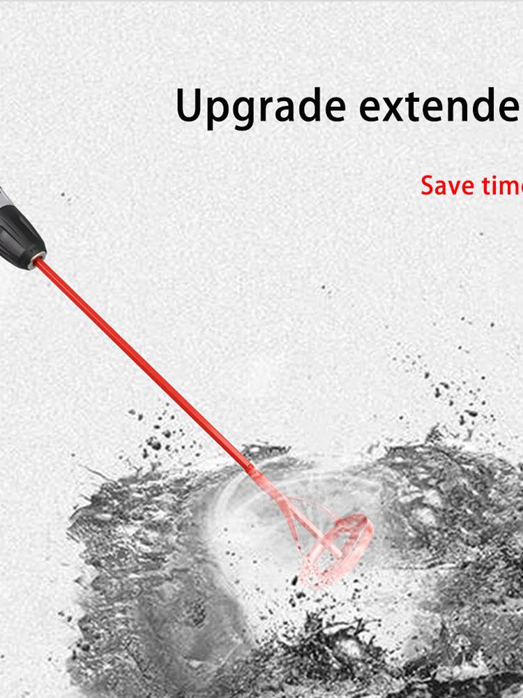 Hexagon Shaft Plaster Paint Mixer Handheld Industrial Grade Mixer Cement Mortar Drill Mortar Cement Mixing Rod