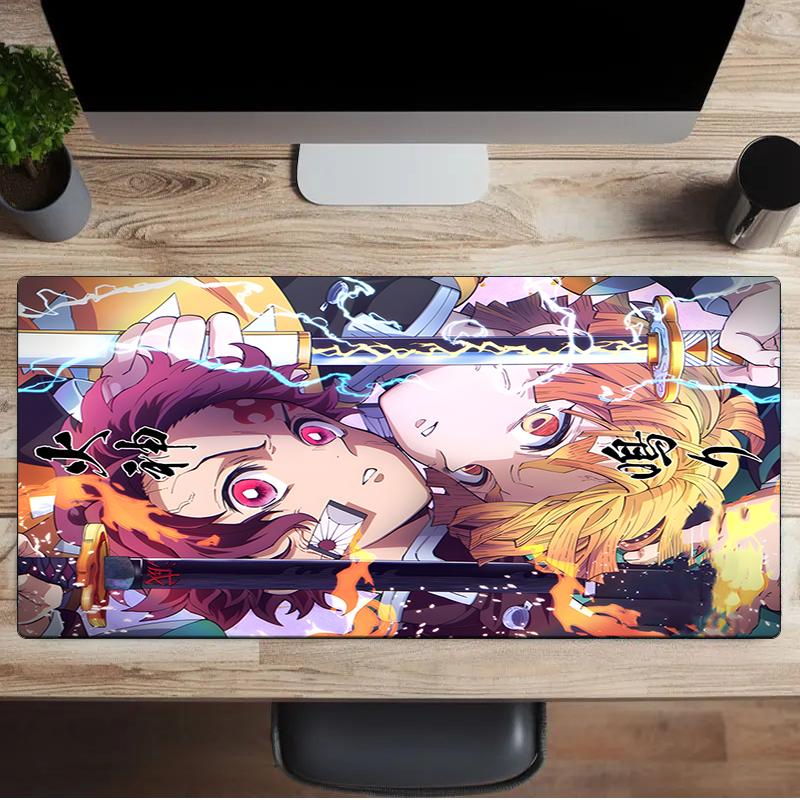 Powerful Demon Anime Mouse pad, Gaming Mouse Pad, keyboard pad, Desk Decor for computer notebook Fan Gift Birthday Gift