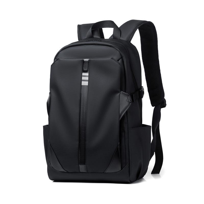 Autumn Large-capacity Casual Backpack Solid Color Versatile Business Trip Backpack Commuting Student School Bag