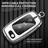 Aluminum Alloy Car Key Case Cover Shell for Bentley Mulsanne Continental Flying Spur GT Folding Flip Remote Protection Accessory CL7