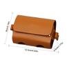 Golf Ball Bag Pouch with Holder Golf Belts Waist Bag Small   Golf Sports Accessory PU Leather Golf Ball Sack