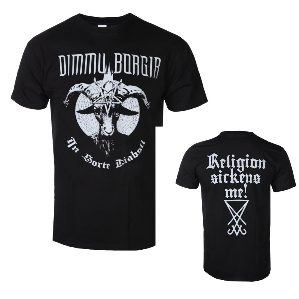 Tricou Bumbac Grafic Dimmu Borgir Unisex Vară Mânecă Scurtă Brand de Modă Tricou Casual de Lux Tricouri Vintage