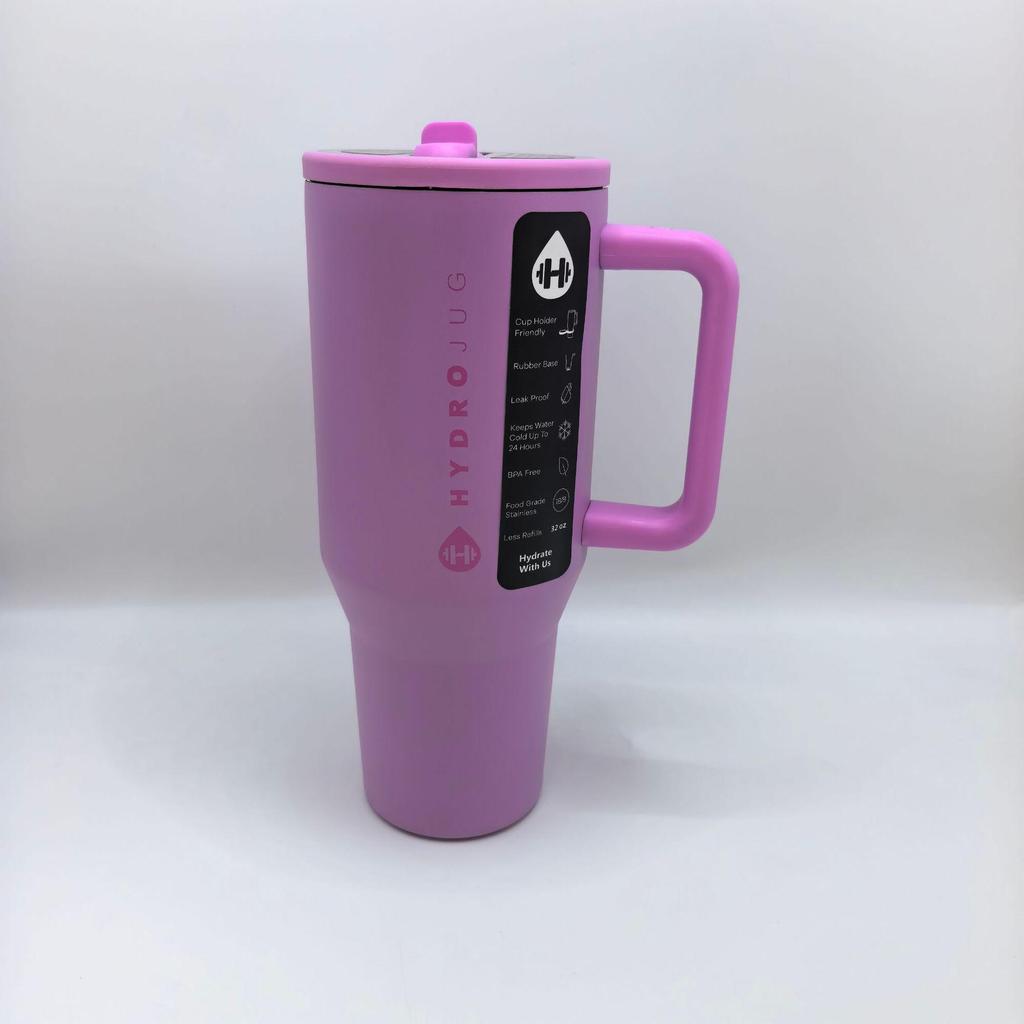 HydroJug Large 32oz/40oz Insulated Leak-Proof Travel Bottle with Handle