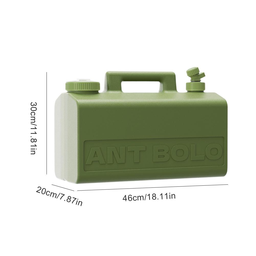 

20L Camping Water Container with Faucet Water Storage Jug Large Capacity Water Storage Tank for Vehicle Car Outdoor Camping армія зелений колір