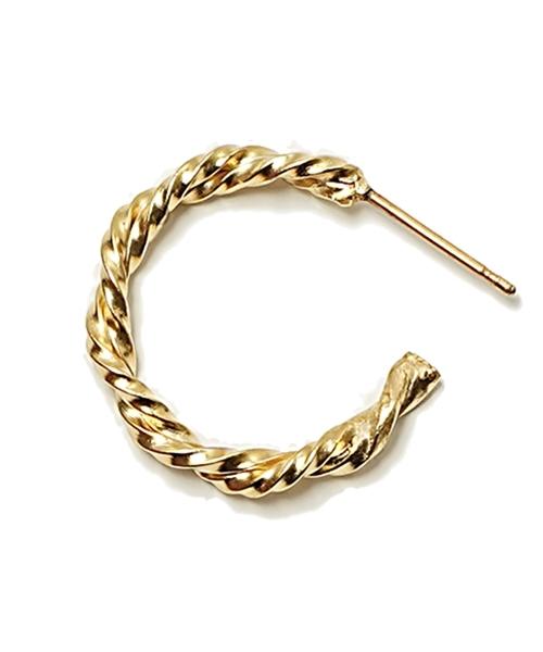 Bonbeau Mini Goddess Twist Ring Earrings