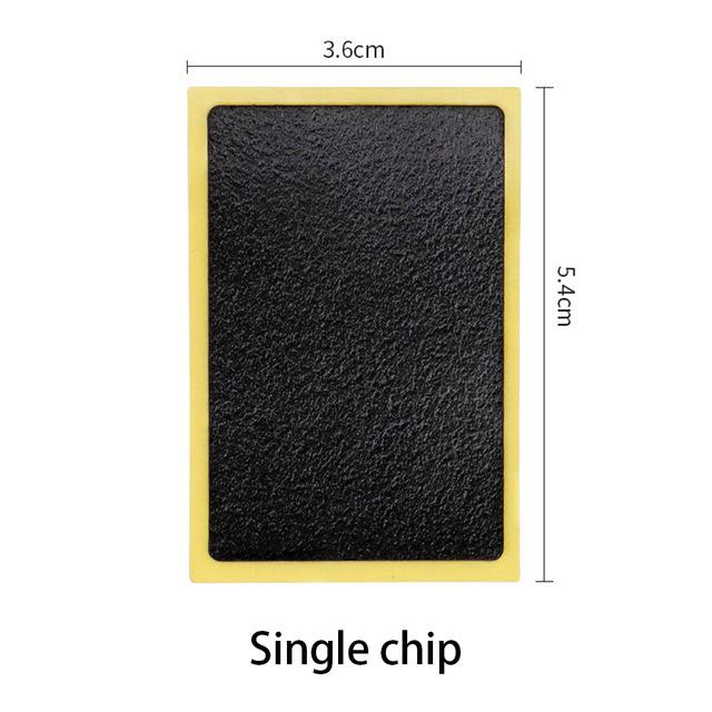 Mountain Bike Tire Repair Kit: 48 Square & Round Patches (25mm) for Cycling & Car Repairs