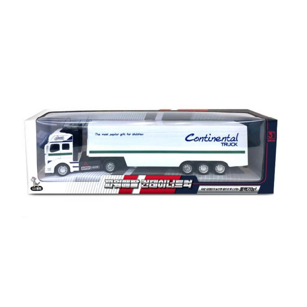 KidsPangPang Power Metal Pull-Back Container Truck Toy