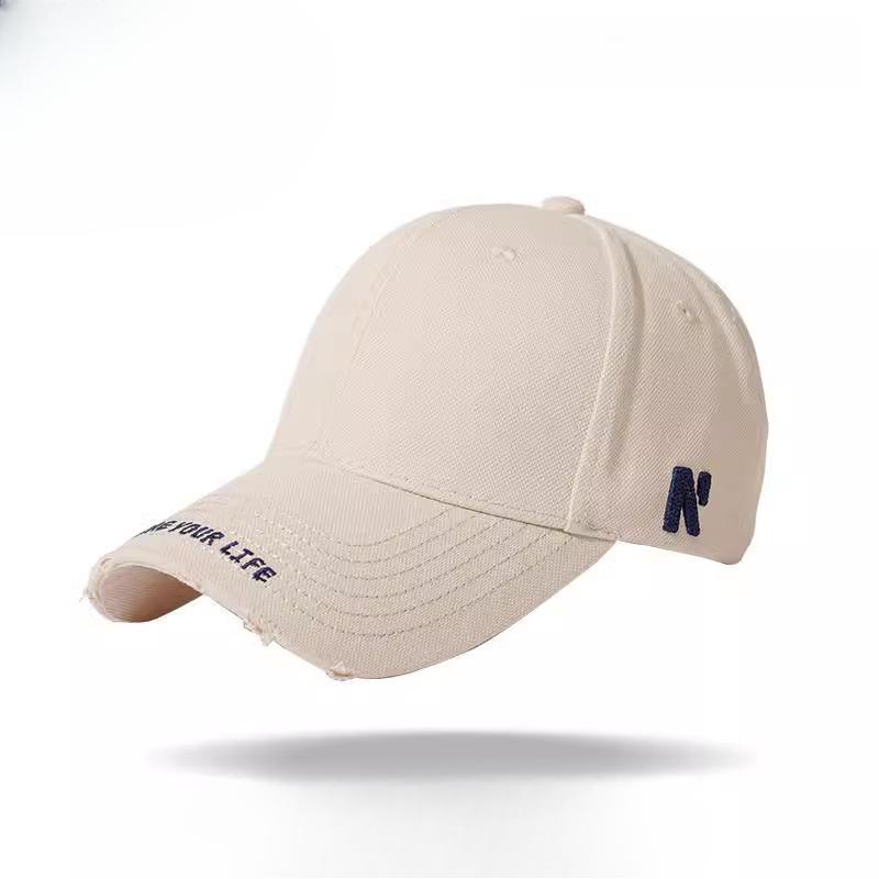 American Baseball Cap Women's Face Showing Small Duckball Cap Men's Trendy Brand Retro Hat Bigger and Deeper Hard Top Wide Brim