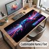 Game Controller Theme Customized Mouse Pad Personalized Print Name Text Desk Mat For Home Office Table Decor
