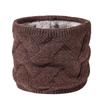 Winter velvet warm scarf versatile knitted scarf outdoor skiing cold neck cover couple