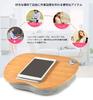 CIKALIN Knee Table with Table Cushion, Tablet, PC Table, Laptop Desk, Navy
