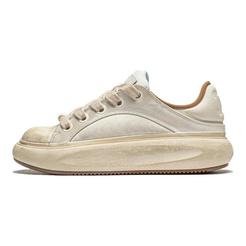 Li-Ning Yunyou C4D Men Low Top Casual Shoes Cream White AZGT043-6 42