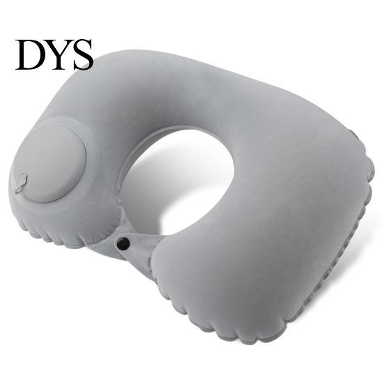 Inflatable U-shaped Pillow Neck Waterproof Built-in Pump Fatigue Relief Outdoor Traveling Car Airplane for Daily Use U Shaped Travel