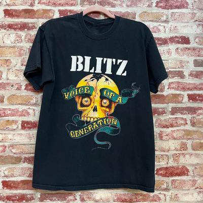 Vtg Blitz Band Voice of a Generation Shirt Unisex Album S To 5XL Unisex T-Shirt