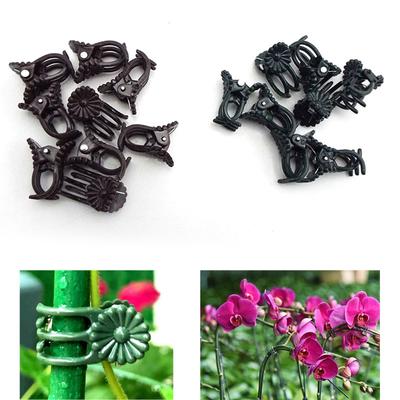 Plant Support Holder Clips For Orchid Vine Support Vegetables Flower Tied Bundle Branch Clamping Garden Tool