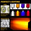12V-24V Wasserdichte LED Arbeitsscheinwerferleiste Quadratischer Scheinwerfer 48W Arbeitsscheinwerfer Scheinwerfer Für LKW Offroad Nachtfahrlicht Für SUV