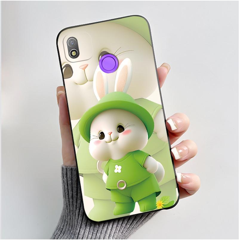 For Tecno Pop 4 Case Silicone Funny Luxury Cute Cartoon Cat Rabbit Cool Girls Boys Back Cover For Techno Pop4 Phone Case BC2c