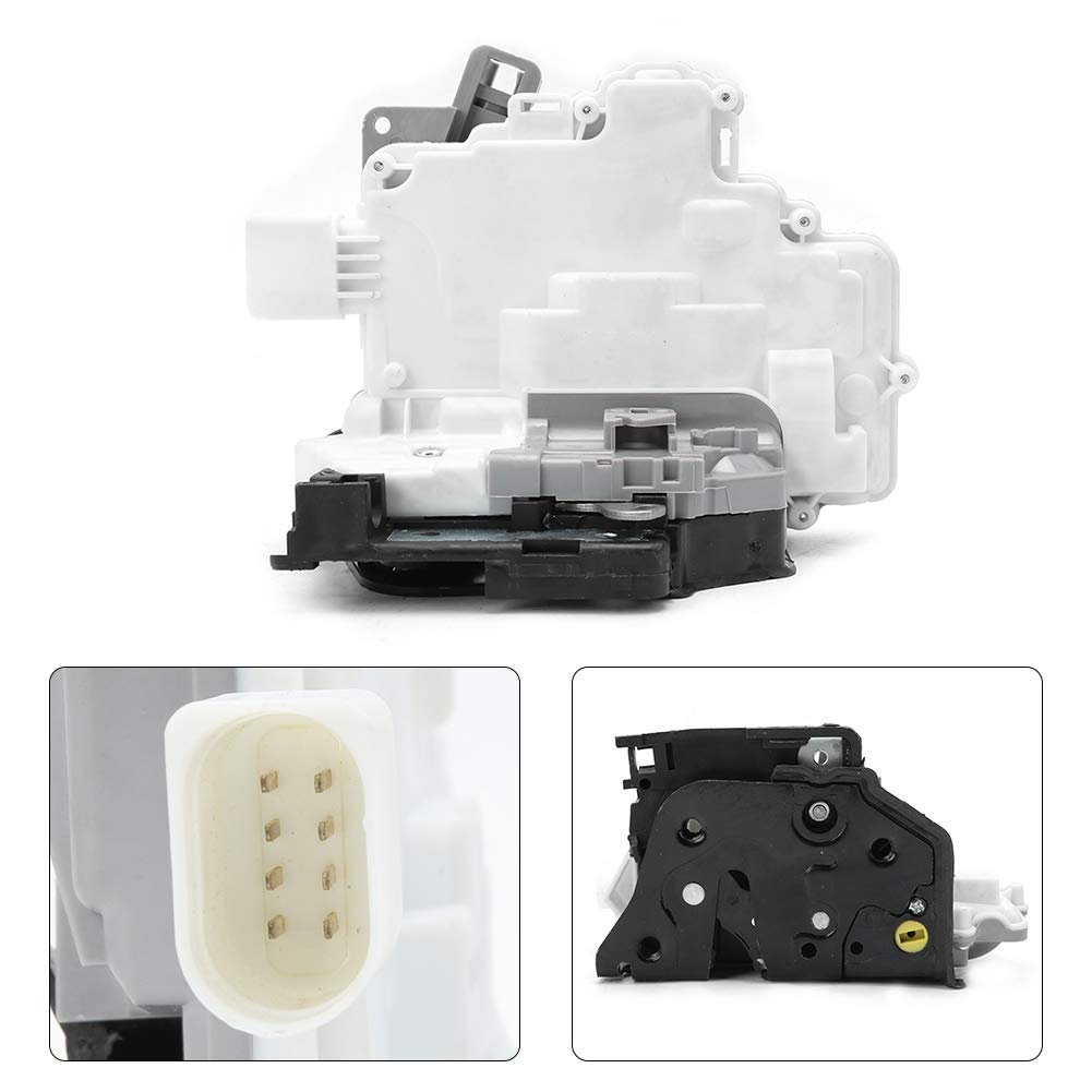 Akozon Front Left Door Lock Actuator 8J2837015A ABS for Estate 1798120 88 1.8TFSI 2007-2016