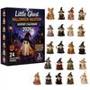 2026 Halloween Countdown Calendar Surprise Box – PVC Spooky Character Figurines, Children’s Countdown Calendar, Halloween Party Gifts and Decorations