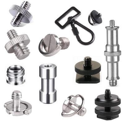 1/4 To 3/8 Conversion Tripod Screw Set with Slotted Head