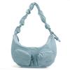 Premium new trend niche design women's bag solid color casual creative shoulder bag