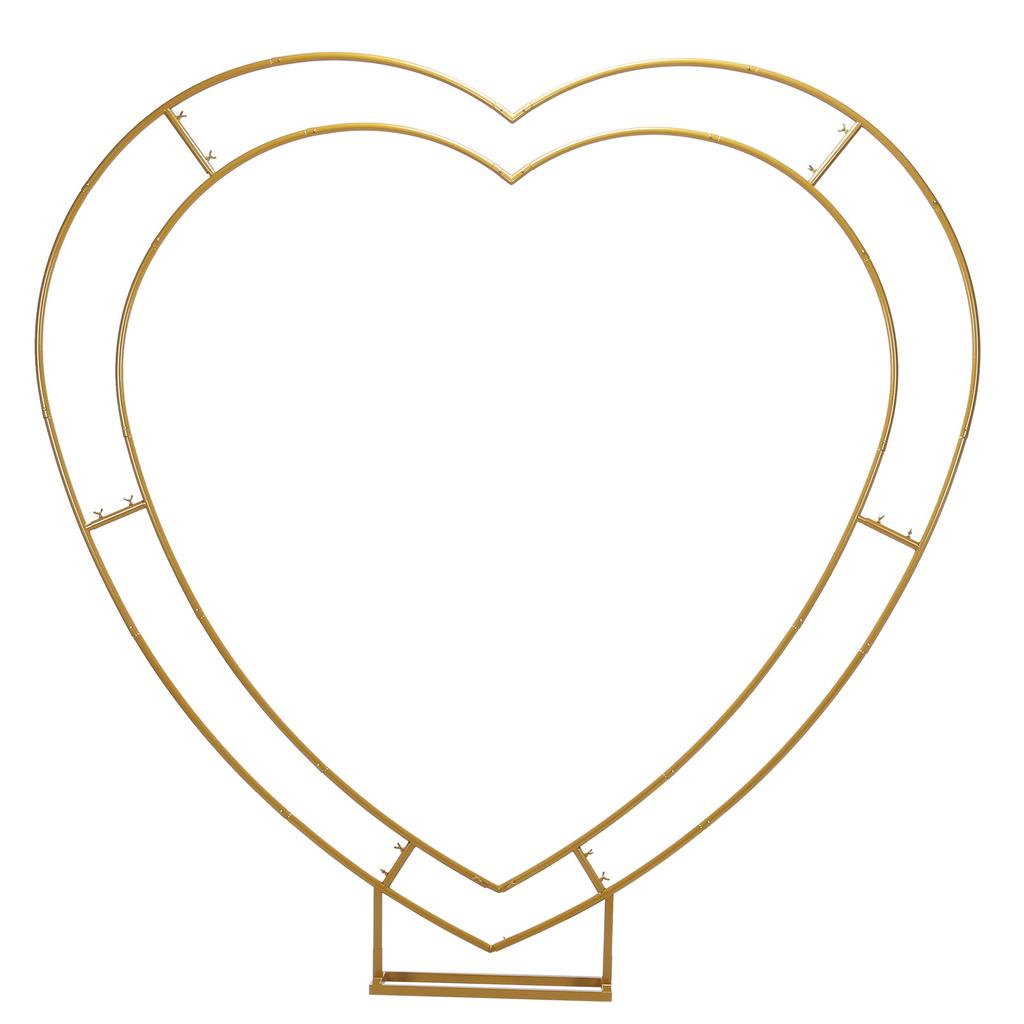 Double-Layered Wedding Balloon Arch 6.7FT Party Decoration Supplies Reusable for Ceremony Valentines Day Birthday Party Decor