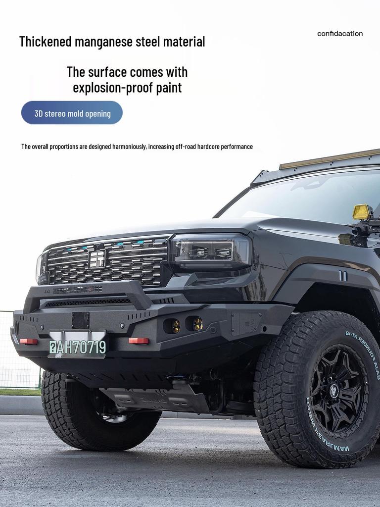 Zongheng G700 Off-Road Front & Rear Anti-Collision Modified Bumpers