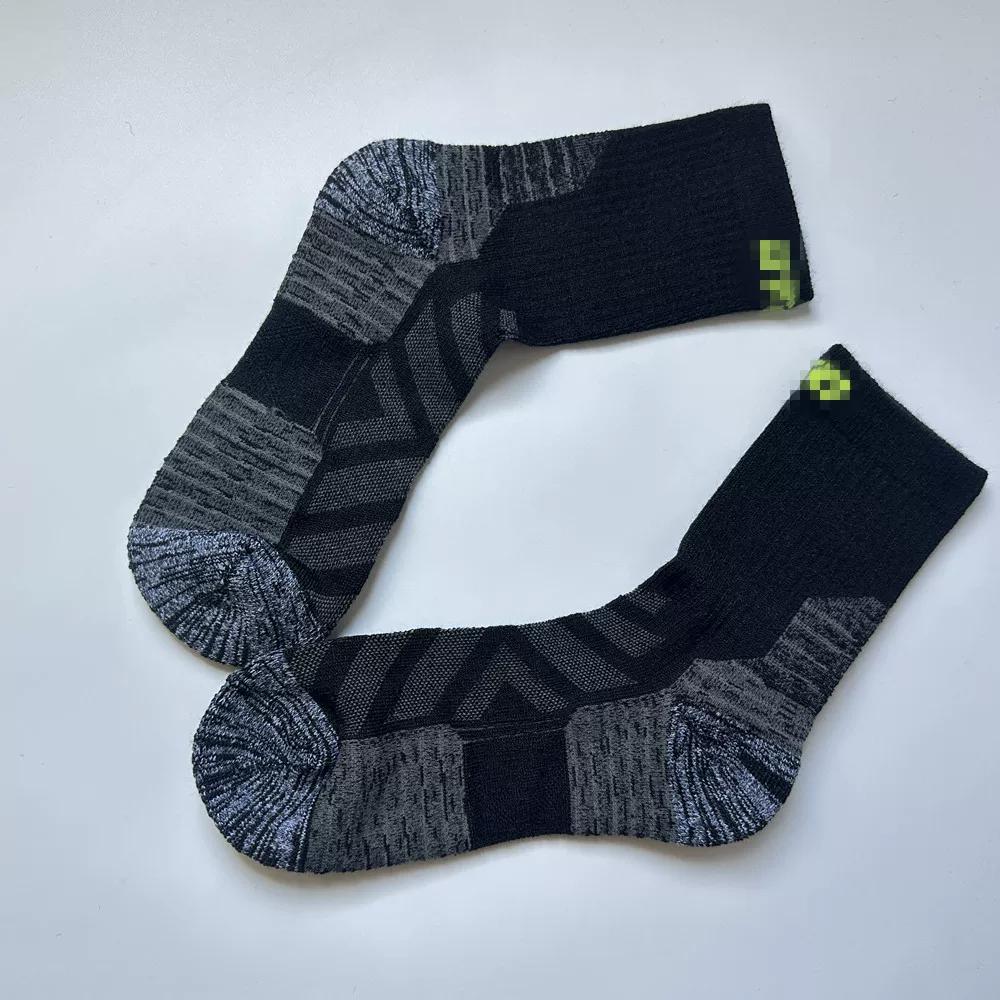 High Quality Meiru Wool Knee Socks Outdoor Socks Sports Waist Socks Sweat Absorption Heattech Men's Socks