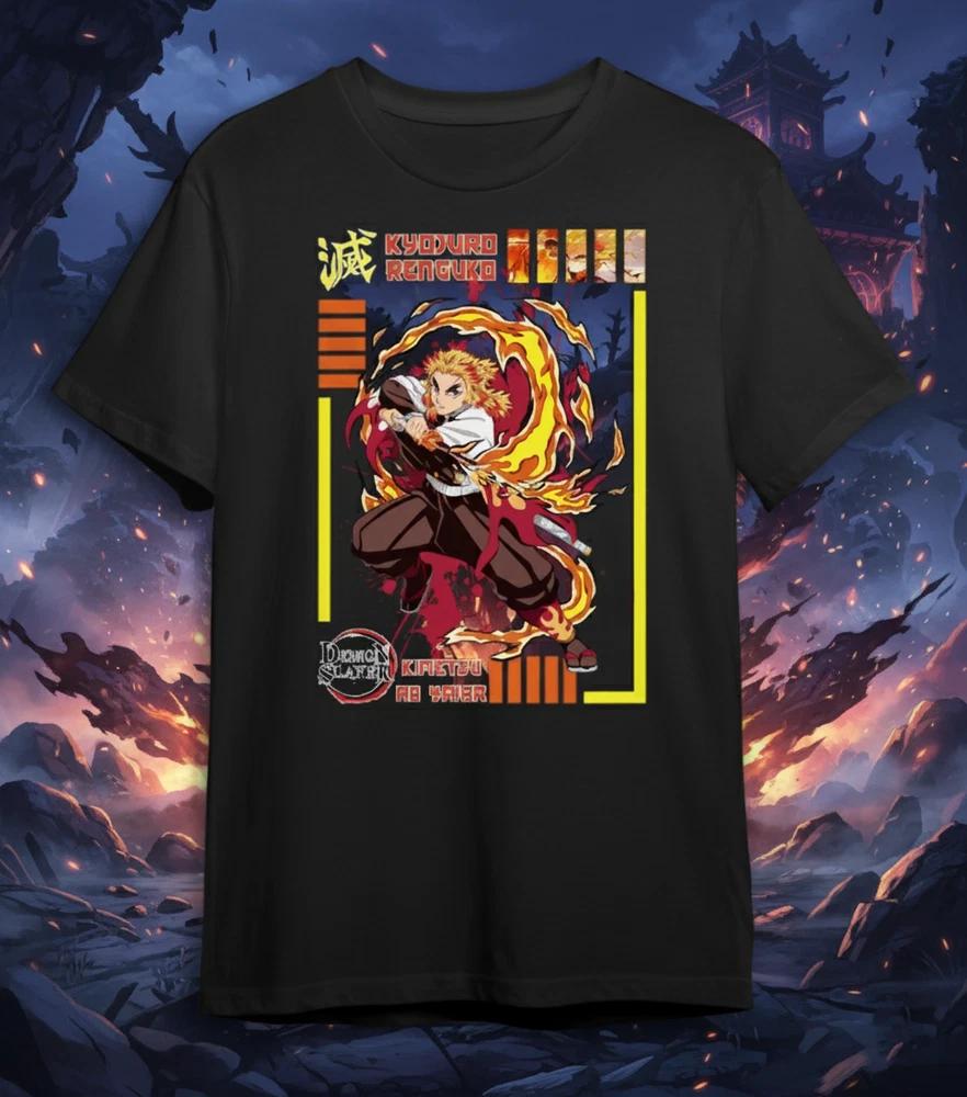 Demon Slayer Demon Hunter Squad Tanjiro Japanese Anime Adult Unisex Tshirt S