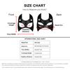 Masque de Chat en Cuir 4 Pièces Accessoire de Costume d'Halloween Fête Cosplay pour Femmes