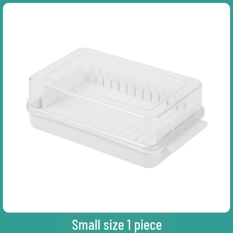 Масленка-сырница с отделениями для нарезки и крышкой для хранения в холодильнике