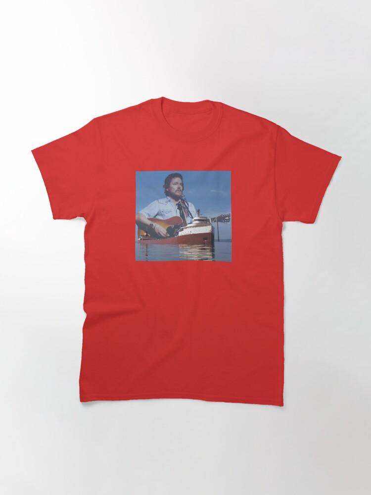Gordon Lightfoot Gordon Lightfoot and Edmund Fitzgerald Classic T-Shirt