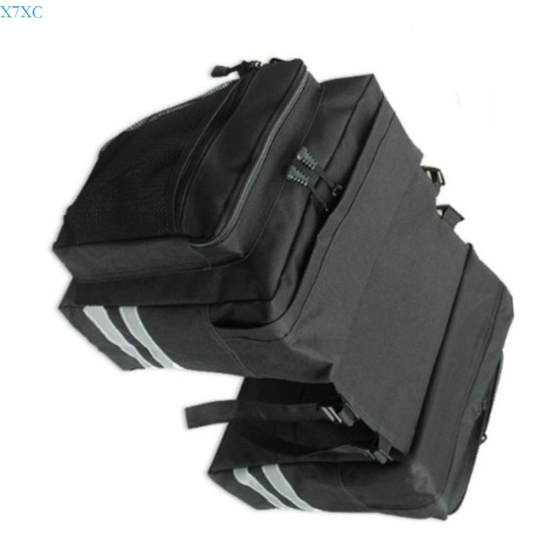 X7XC Sturdy Rear Rack Bag Stay Organized on Your Bike Adventures with This Quality Pannier Rack Bags