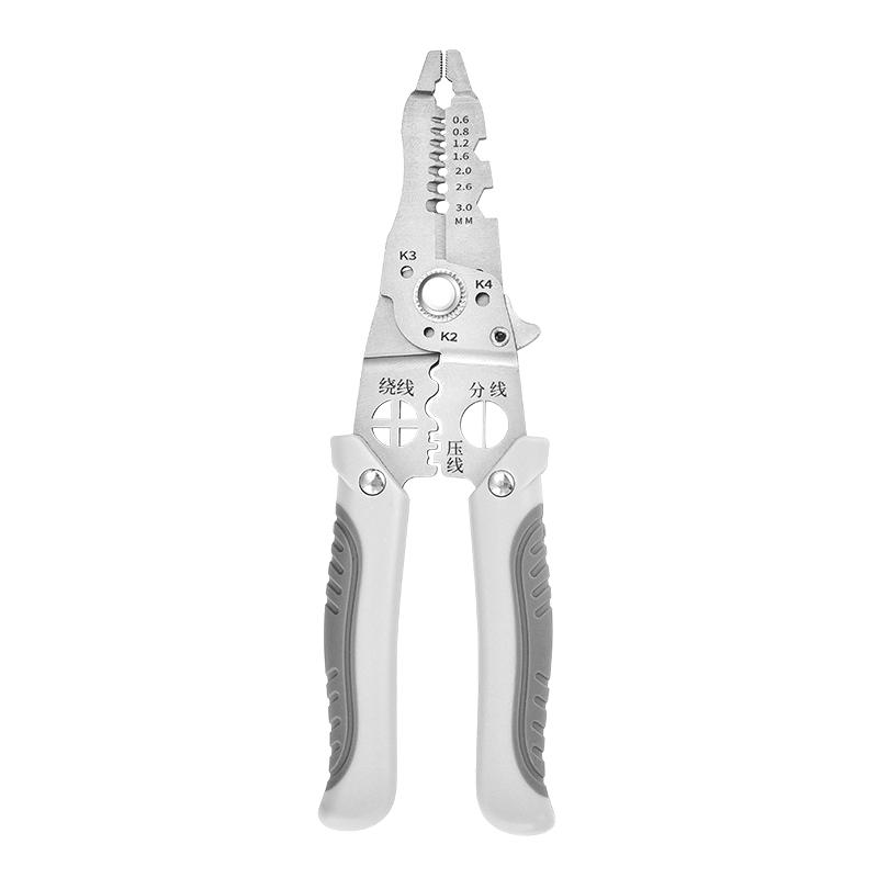 Crimper Cable Cutter Adjustable Automatic Wire Stripper Stripping Crimping Pliers Multifunctional Wire Repair Tool Pliers