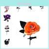 Artificial Simulation Roses With Creepy Eyeballs For Party Props