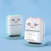Cat Shaped Pocket Thermal Label Printer Lightweight Wireless Bluetooth Printer  Office