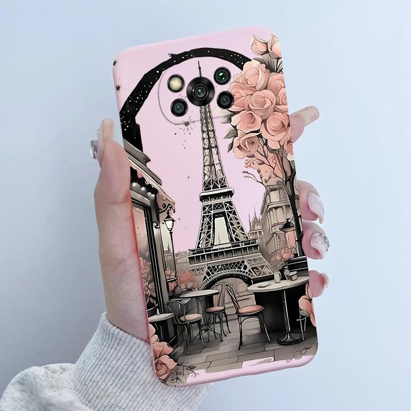 For Xiaomi Poco X3 Pro Case Flower Girls Design Soft Silicone Phone Back Cover For Xiomi PocoX3 Pro X 3 3X Poco X3 NFC Shells