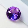 Natural Purple Tanzanite Loose Gemstone 8 Ct Round Cut for Jewelry Making and Gem Collections