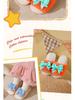 Girls' Winter Warm Plush Swallowtail Bow Cotton Slippers - Soft Sole, Non-slip, Plus Velvet, 2025 Edition