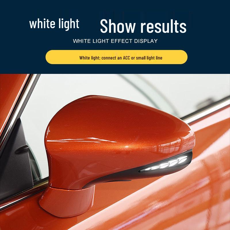 Lexus IS ES CT LS RC Rearview Mirror Yellow Sequential Turn Signal Upgrade