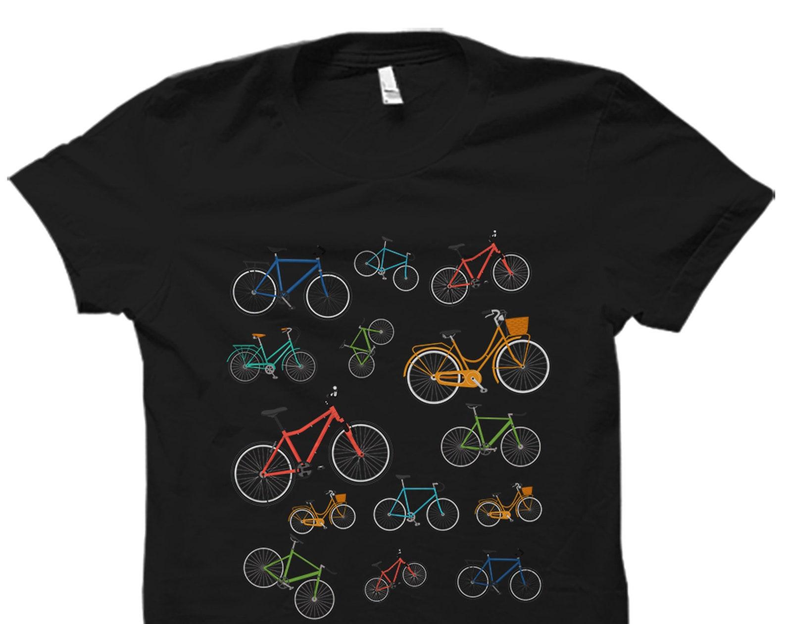 Cycling Shirt Bicycle Shirt Biking Gift Biking Shirt Cycling Gift Bike Lover Shirt Bicycling Shirt Mountain Bike Shirt Bicycle #OS3204 2XL