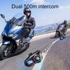 Q58MAX Bluetooth Helmet Headset with MP3, Music Sharing, LCD, FM, Intercom
