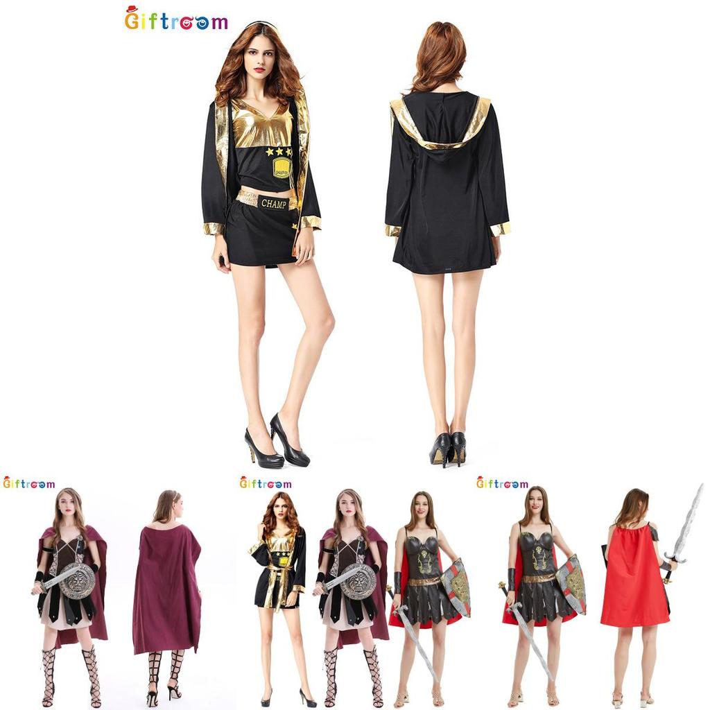 Elegant Embroidered Samurai Costume For Women Perfect For Festival Theme Parties And Stage Performances