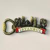 Turkey Istanbul Bottle Opener Magnet - Personalized Travel Souvenir