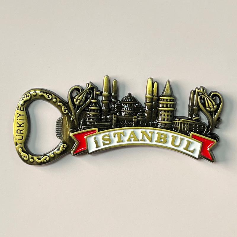 Турция Стамбул Открывалка для бутылок Магнит - Персонализированный Сувенир из Путешествия