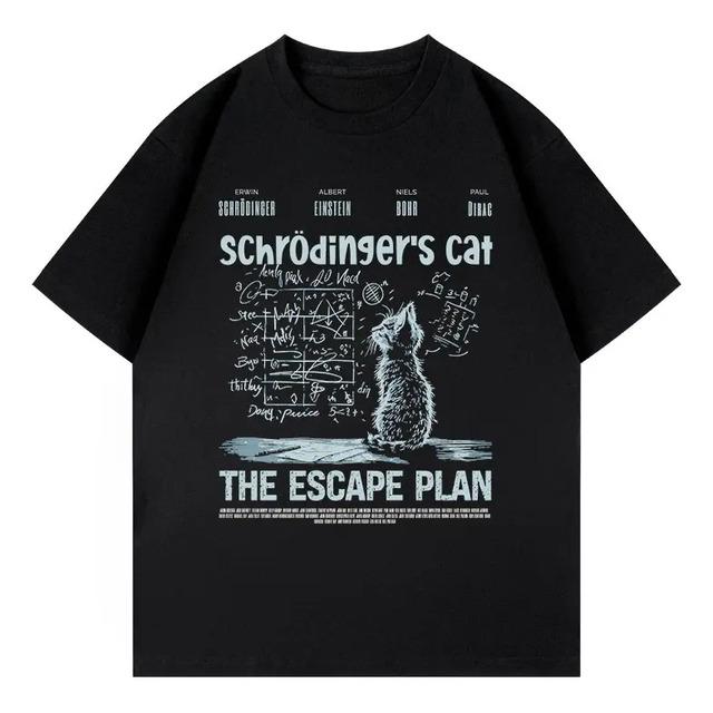 Schr? Camiseta Cientifica Dinger s Cat The Escape Plan XXXL