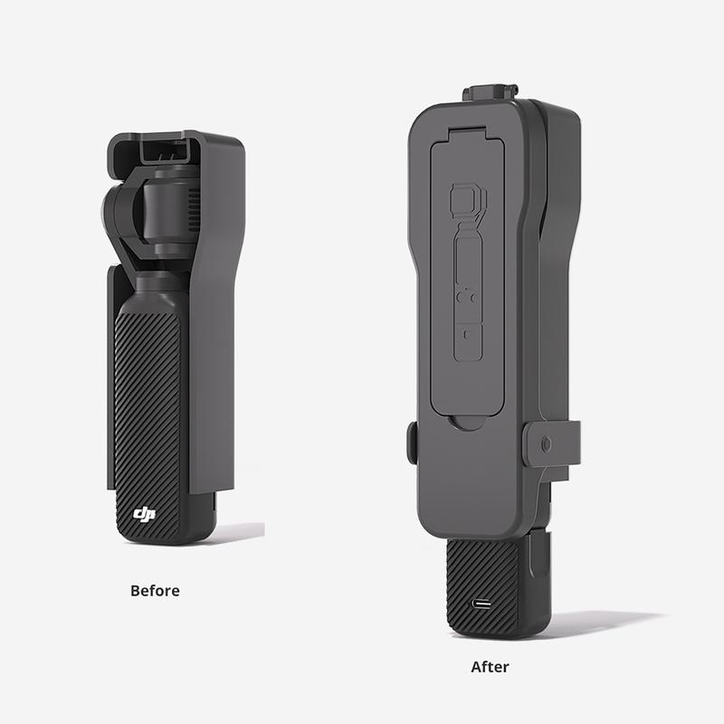 Schutzhülle für DJI OSMO Pocket 3 Flip-Cover mit 5 Filterschlitzen und Gummiband Pocket 3 Zubehör