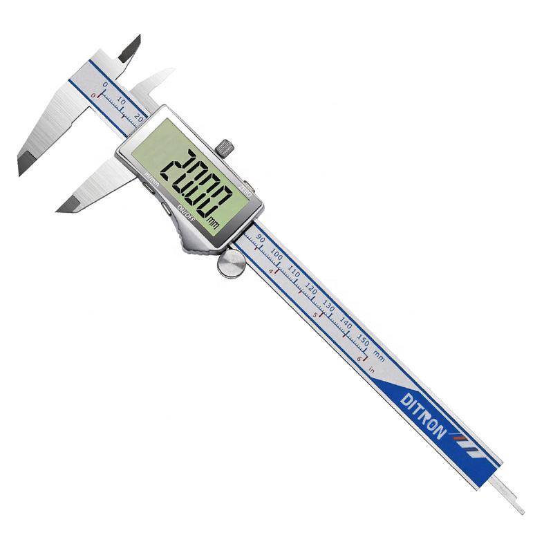 Digital Vernier Caliper Stainless Steel Vernier Calipers Electronic Micrometer Ruler Depth Measuring Tool Gauge Instrument 0-150 mm