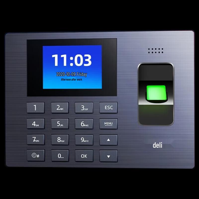 Deli 3960S Fingerprint Time Attendance Machine