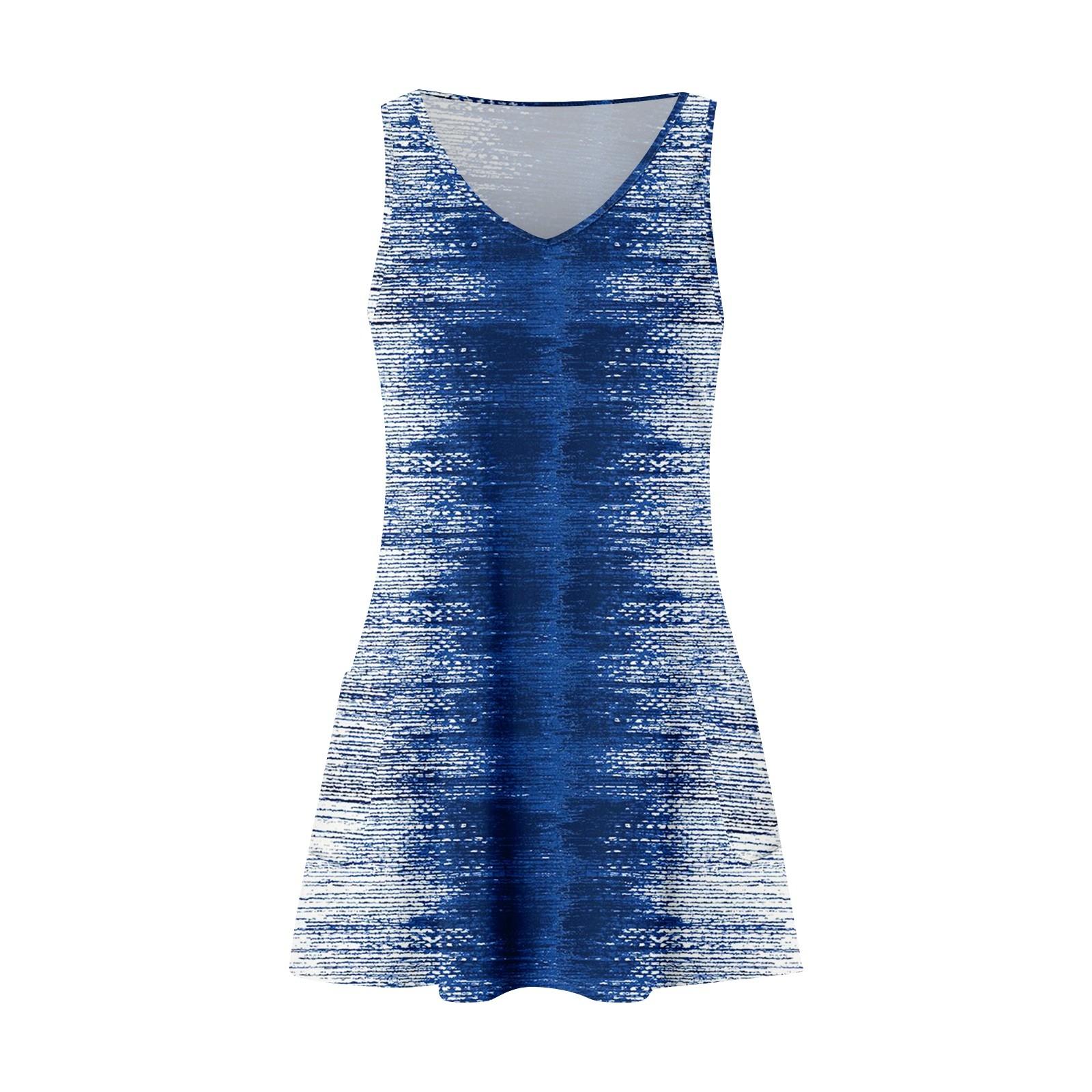 Женский повседневный сарафан с карманами — фото 5